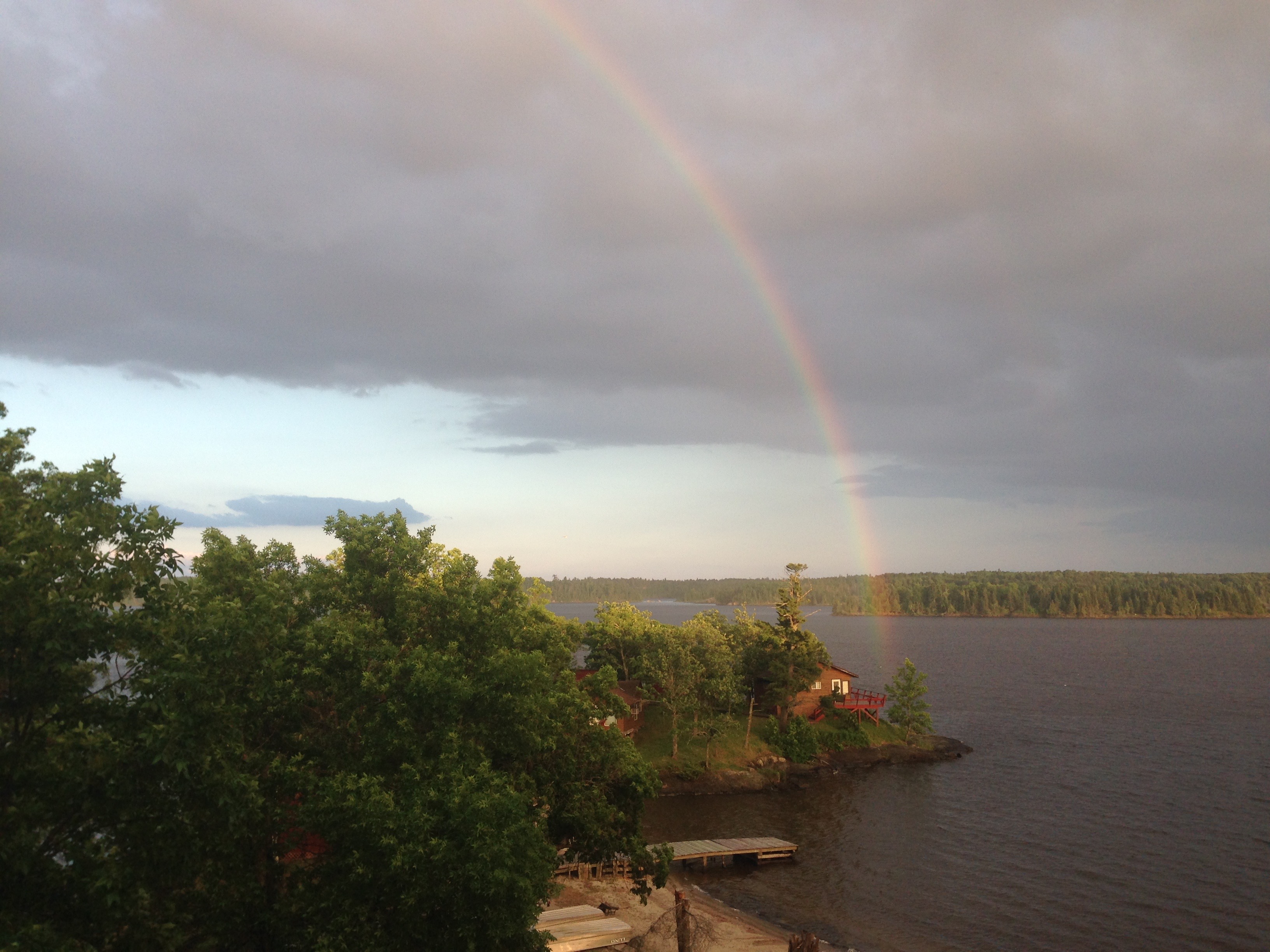 Lake of the Woods, Big Narrows Resort, dining room