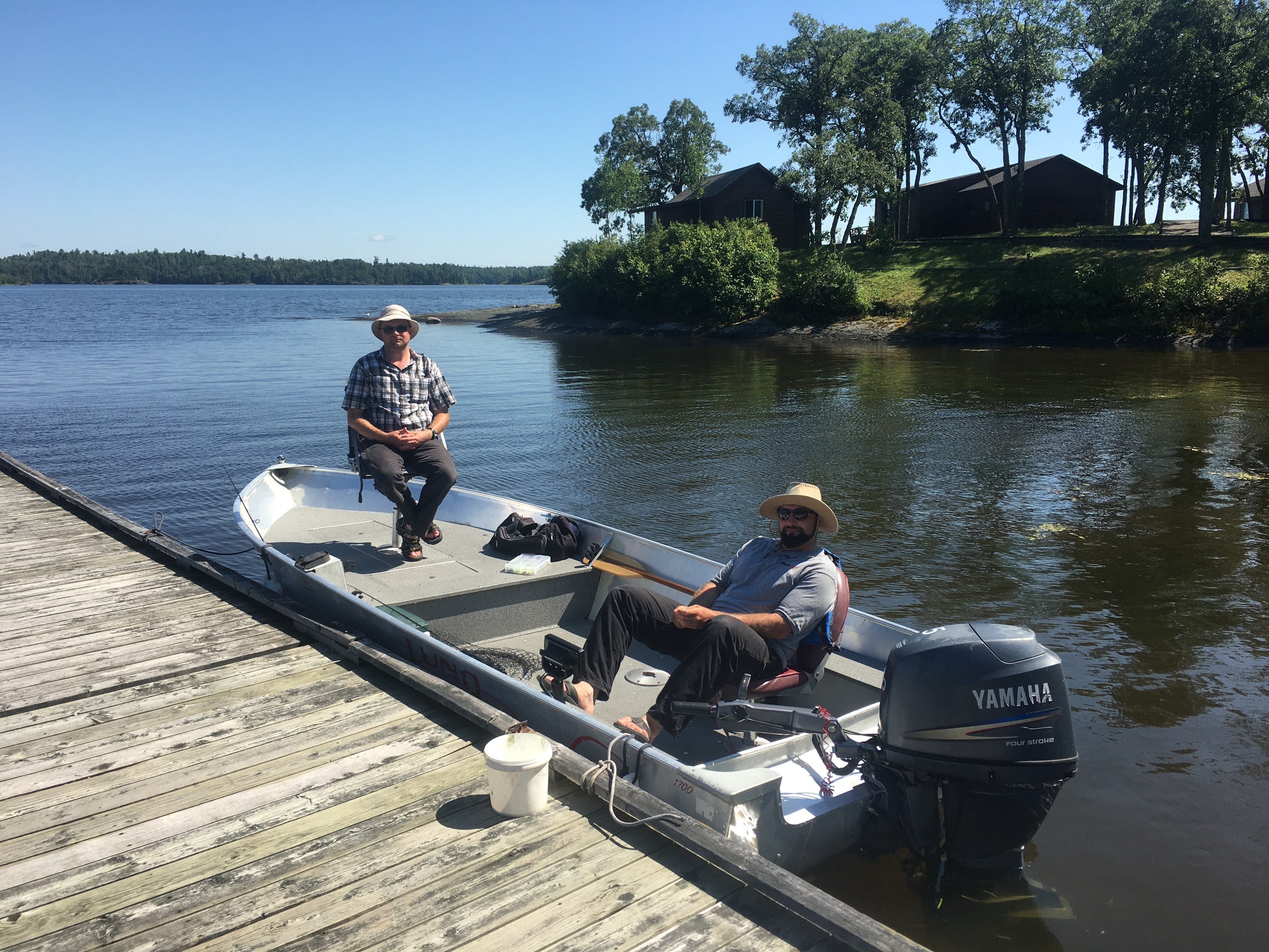 Big Narrows Lake of the Woods dock site